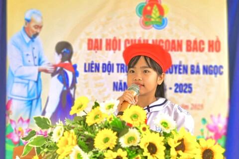 ĐẠI HỘI CHÁU NGOAN BÁC HỒ CÁC LIÊN ĐỘI XÃ ĐIỆN HOÀ NĂM HỌC 2024 - 2025